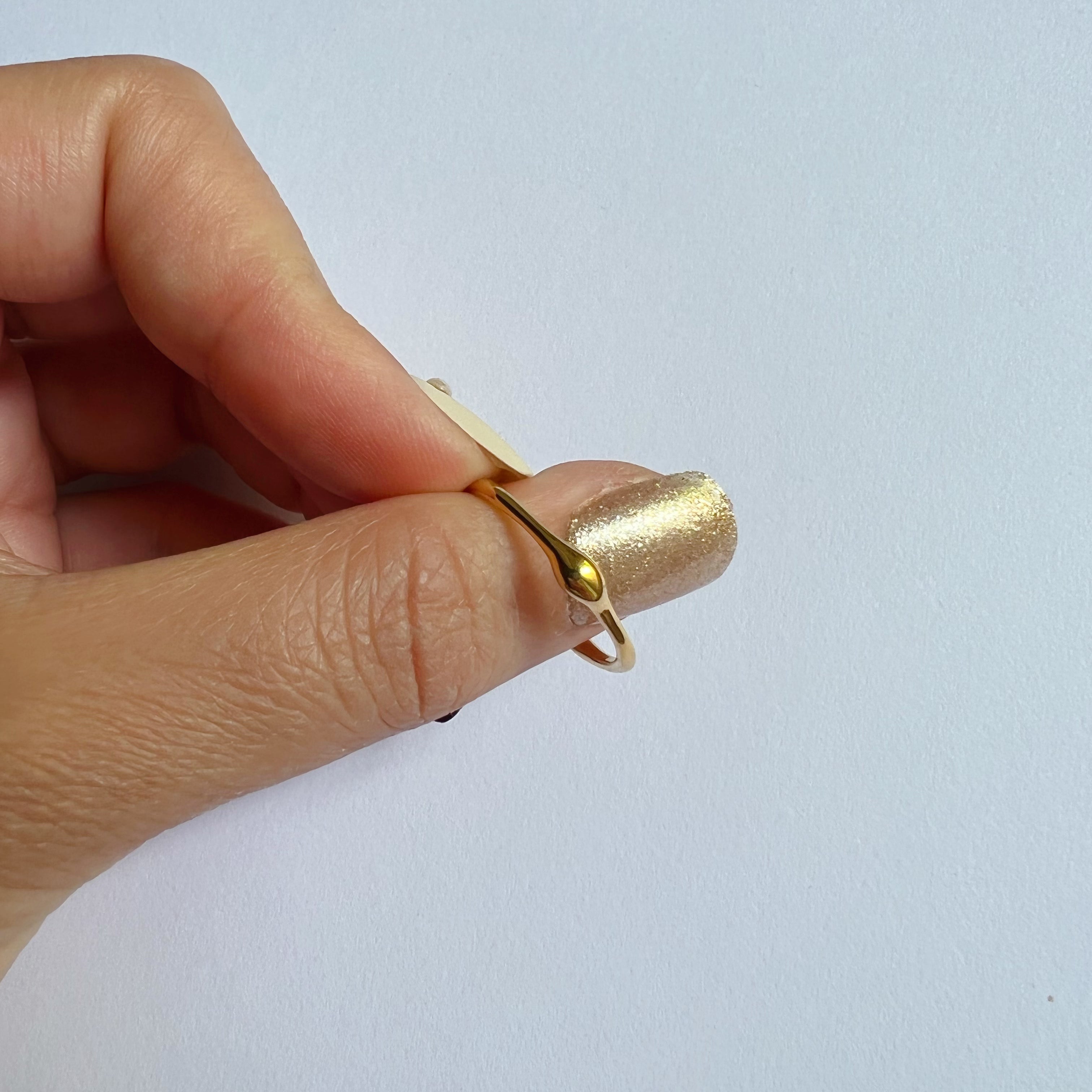 Touch of Gold : Skinny Ring