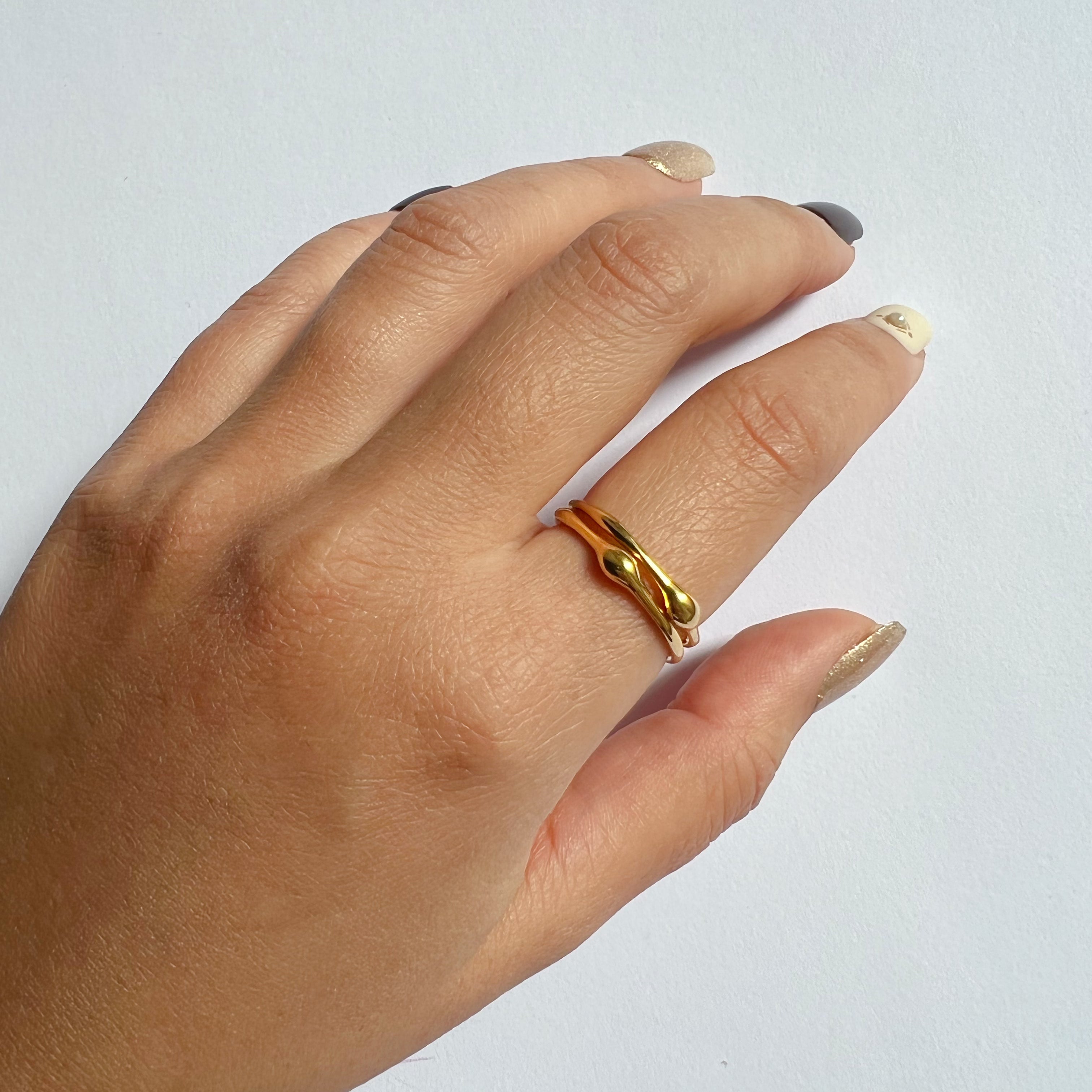 Touch of Gold : Skinny Ring